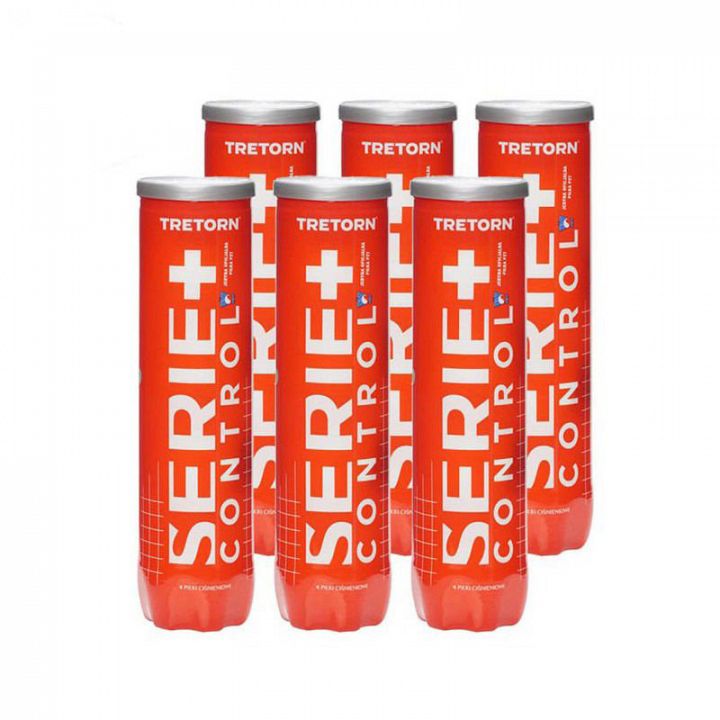 Tretorn PZT Serie+ Control Red 6x4 szt.